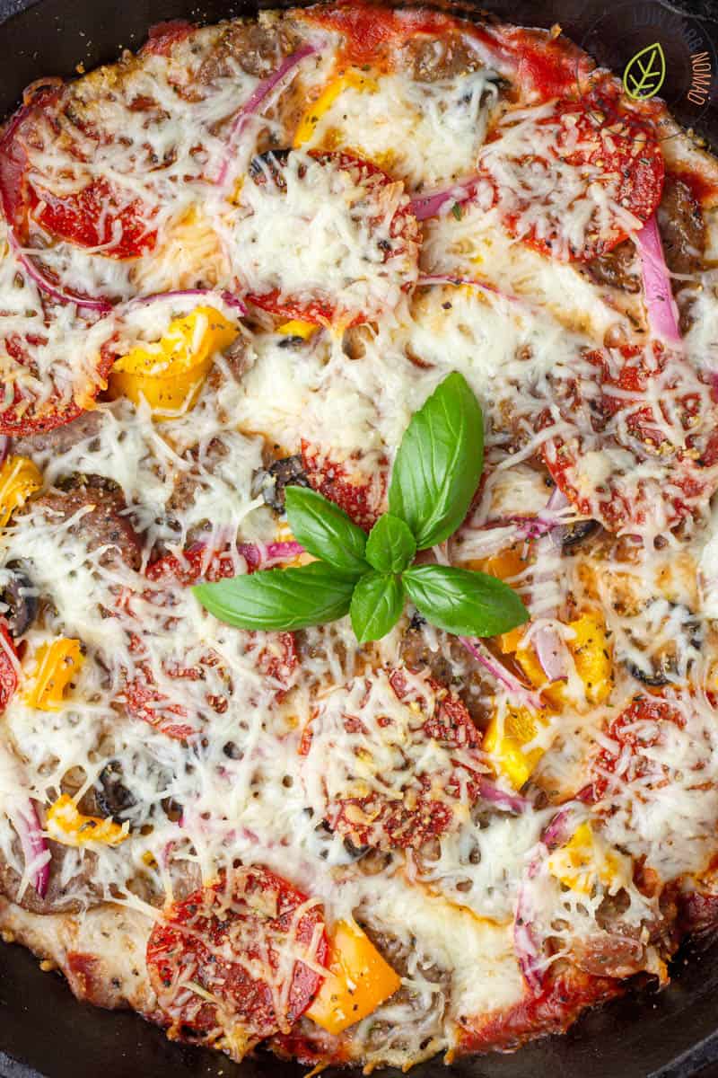 Low Carb Crustless Pizza