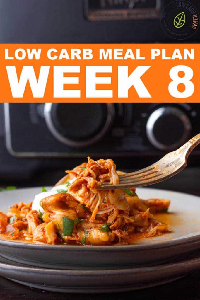 Low Carb Meal Plan Week 8