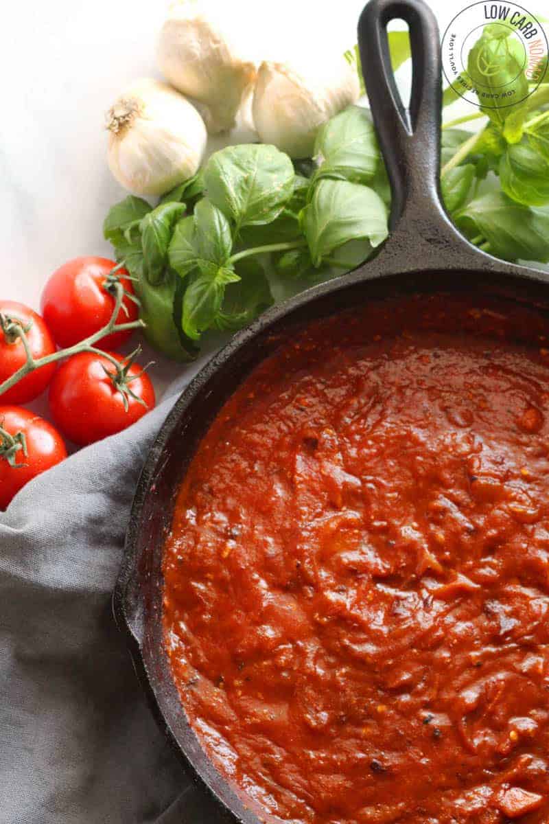 Low Carb Arrabbiata Sauce