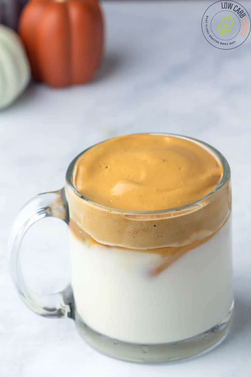 Low Carb Pumpkin Spice Whipped Coffee