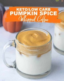 Low Carb Pumpkin Spice Whipped Coffee Recipe