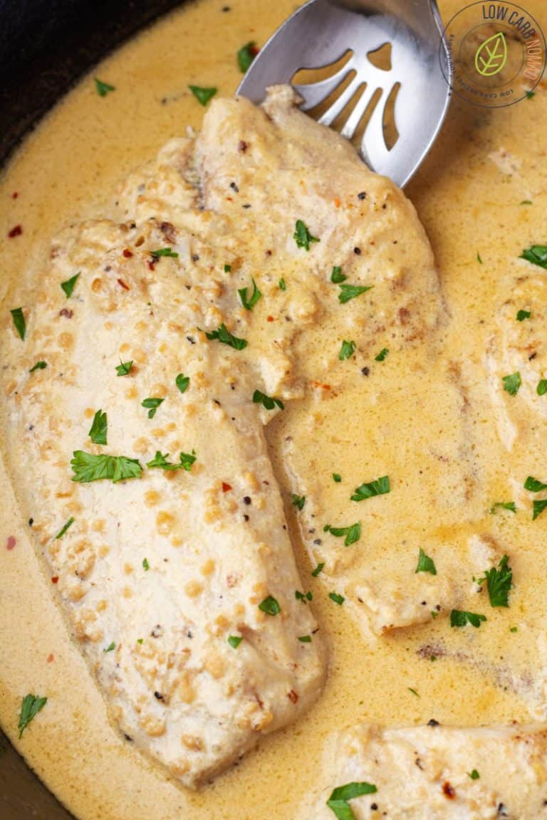 Easy Baked Lemon Garlic Tilapia • Low Carb Nomad