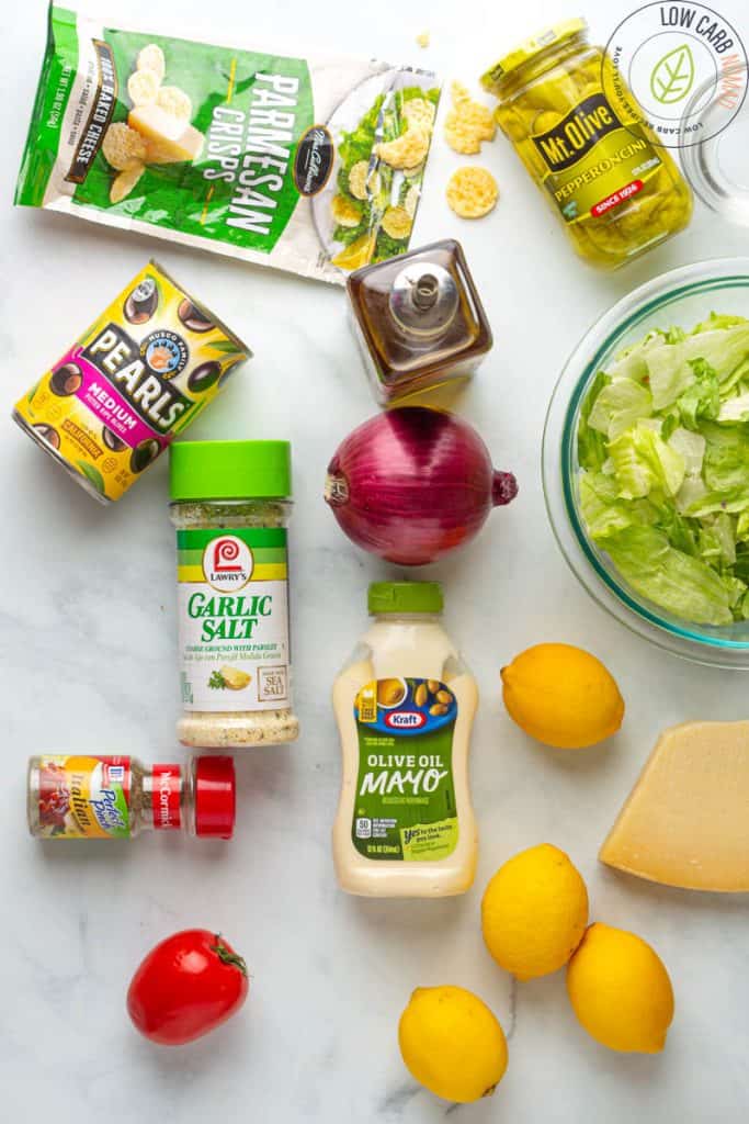 Low Carb Olive Garden Salad • Low Carb Nomad