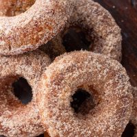 Low carb Keto Apple Donuts