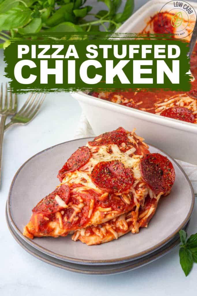 Pizza stuffed chicken RECIPE