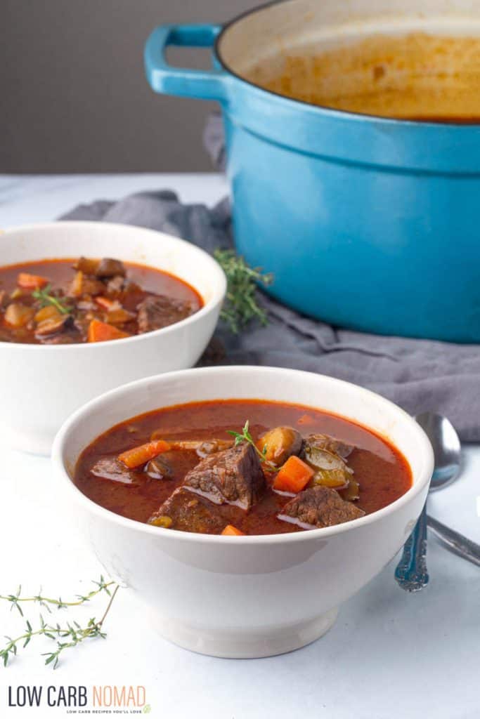 Keto Beef Stew • Low Carb Nomad