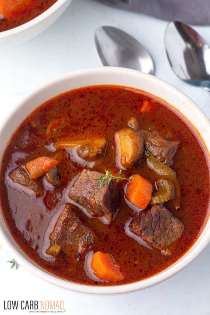 Keto Beef Stew • Low Carb Nomad