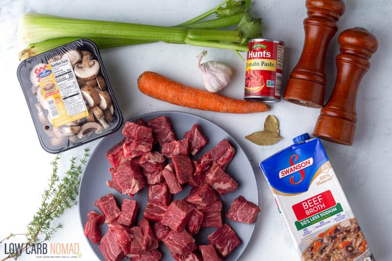 keto beef stew ingredients