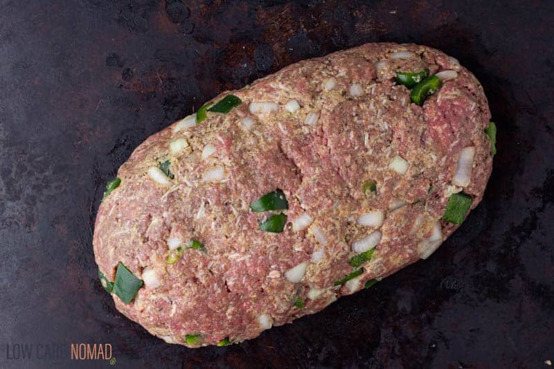 low carb meatloaf