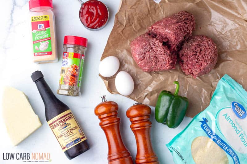 keto meatloaf ingredients