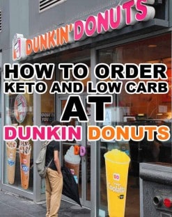 keto dunkin