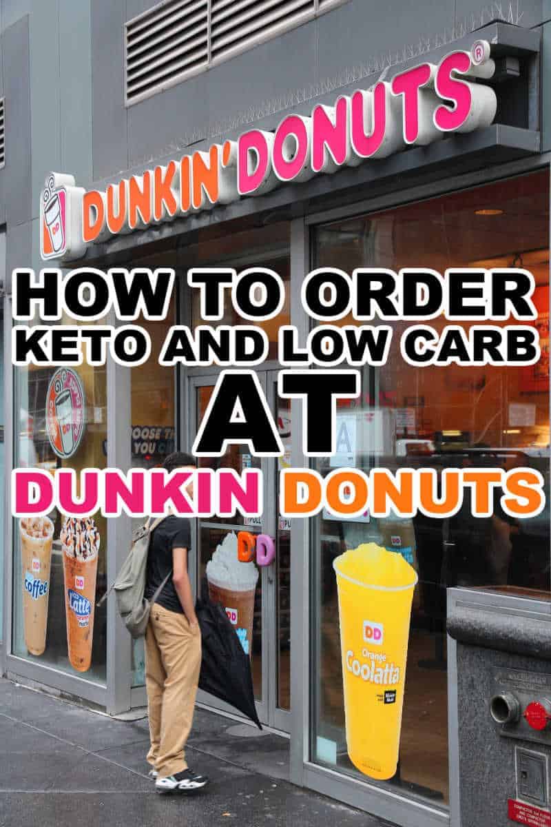 How To Order Low Carb and Keto at Dunkin' Donuts
