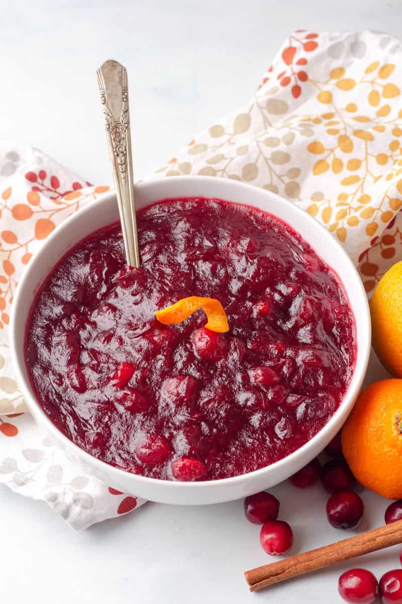 Low Carb Sugar Free Cranberry Sauce