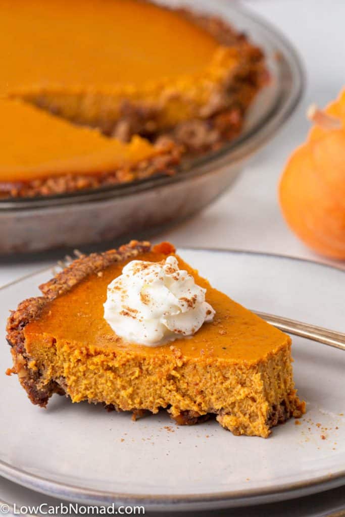 Keto Pumpkin Pie Recipe