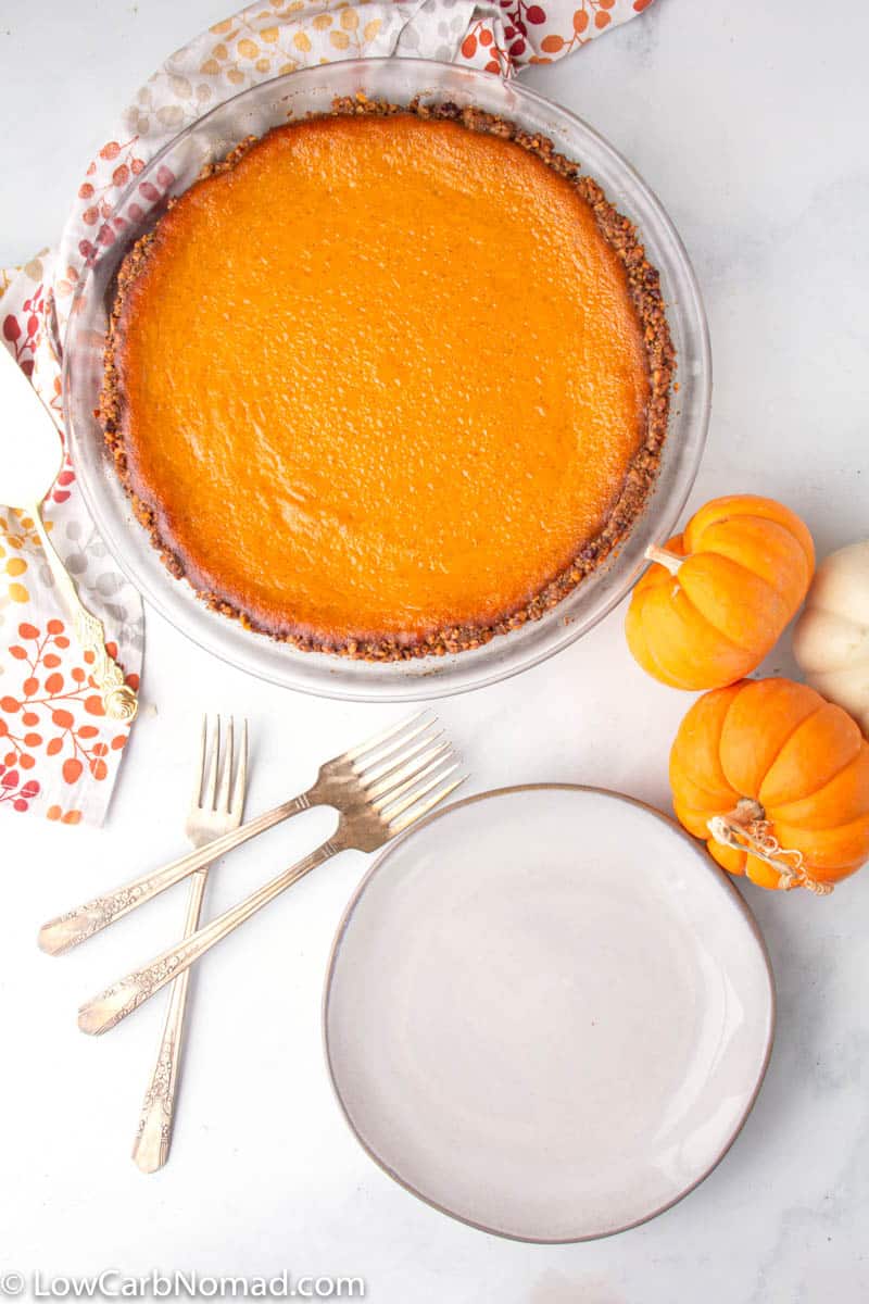 Keto Pumpkin Pie Recipe