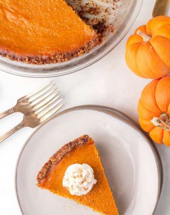 Keto Pumpkin Pie Recipe