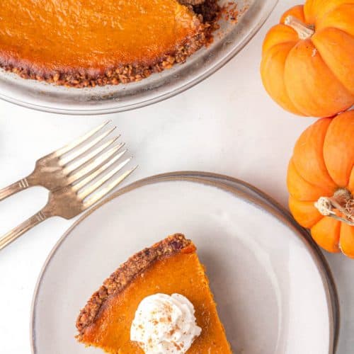 Keto Pumpkin Pie Recipe