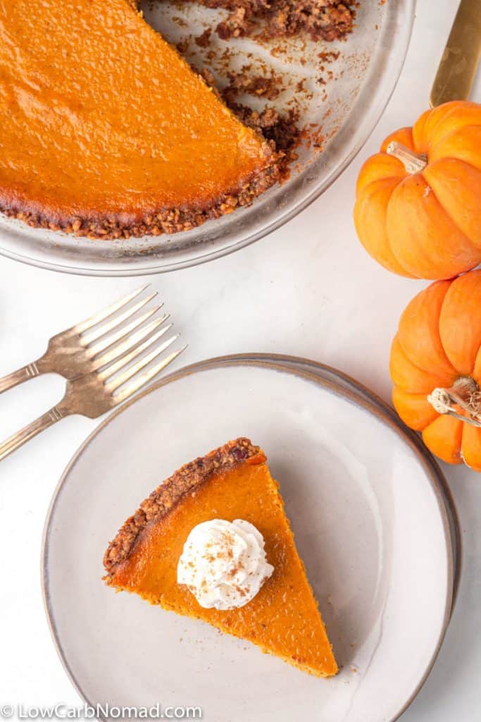 Keto Pumpkin Pie Recipe