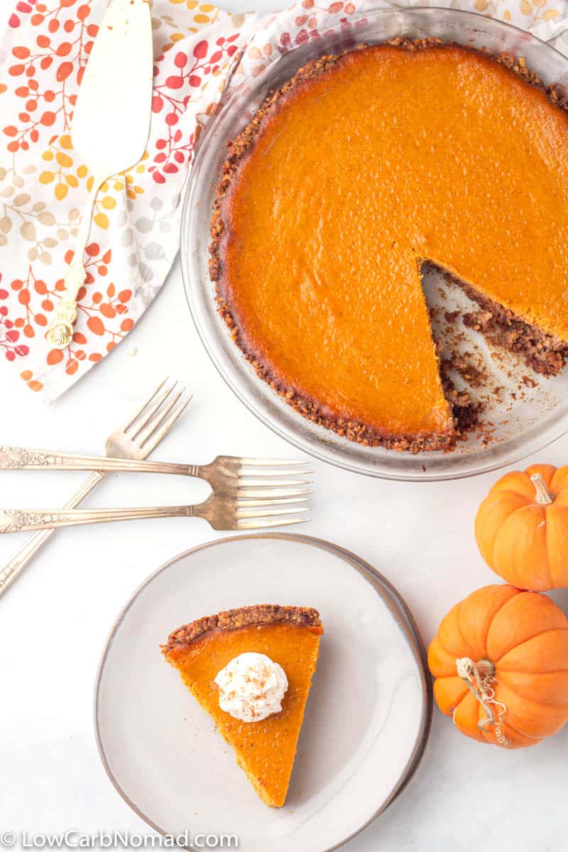 Keto Pumpkin Pie Recipe