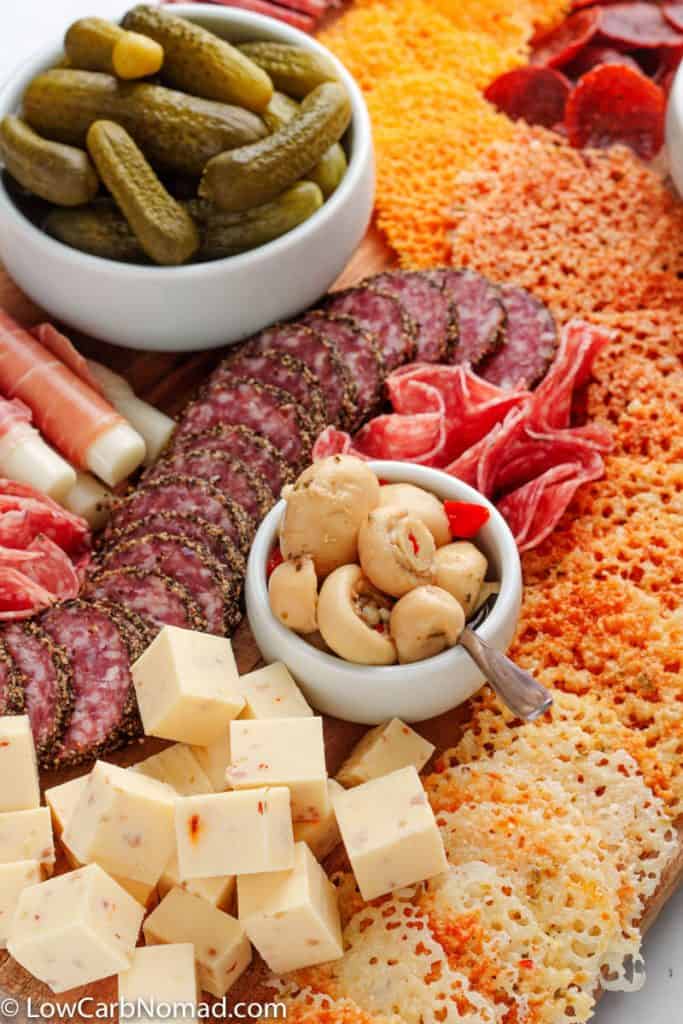 How to Build an Epic Keto Charcuterie Board • Low Carb Nomad