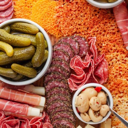 low carb Charcuterie Board