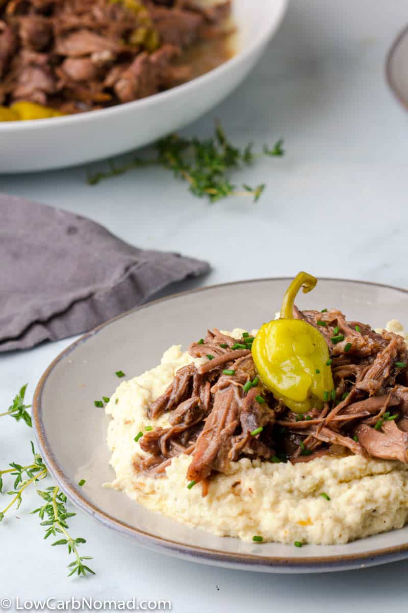 Slow Cooker Mississippi Pot Roast