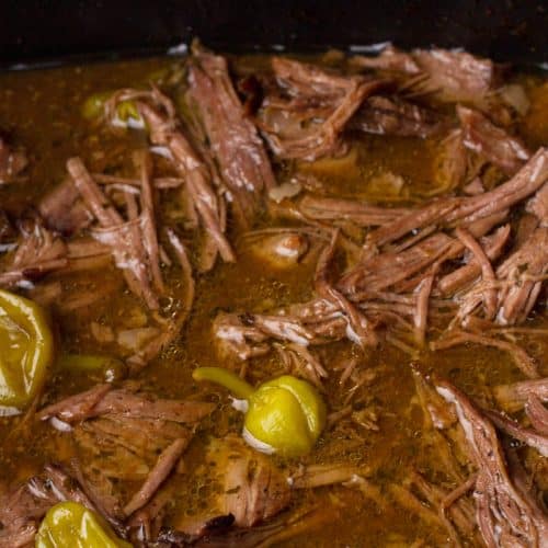 Slow Cooker Mississippi Pot Roast