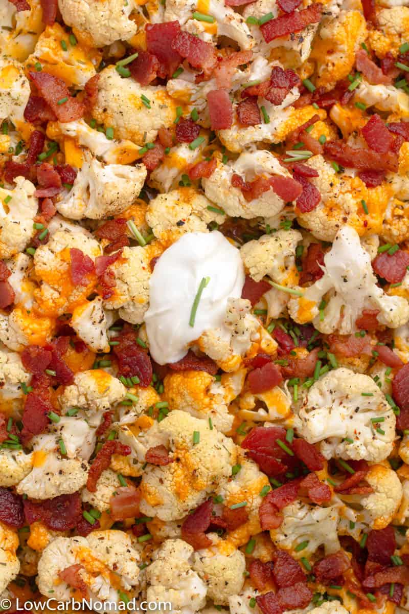 loaded cauliflower casserole