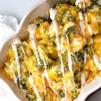 low carb Broccoli cheese Casserole