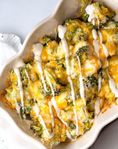 low carb Broccoli cheese Casserole