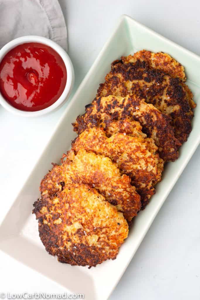 Keto Cauliflower Hash browns