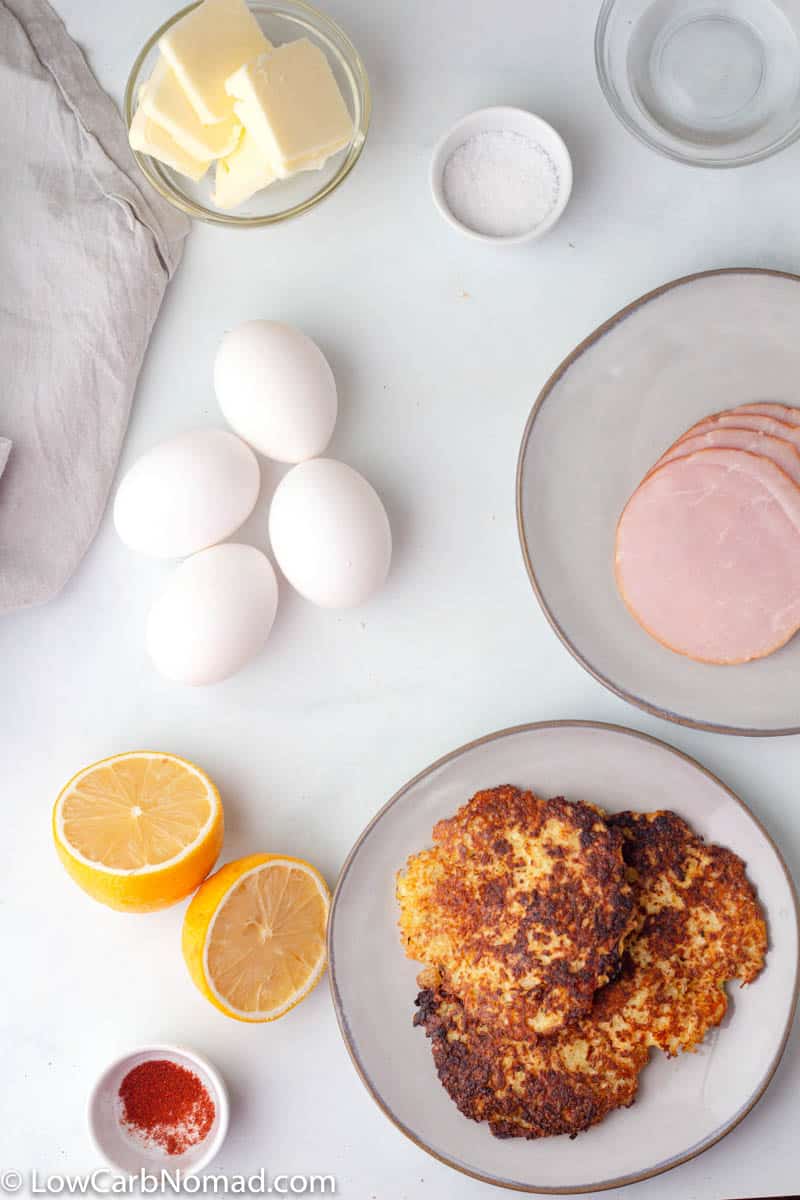 low carb Cauliflower Hash browns