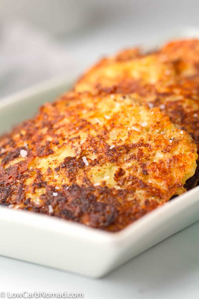Cauliflower Hash browns_6 • Low Carb Nomad