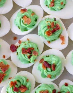 Christmas Deviled Eggs