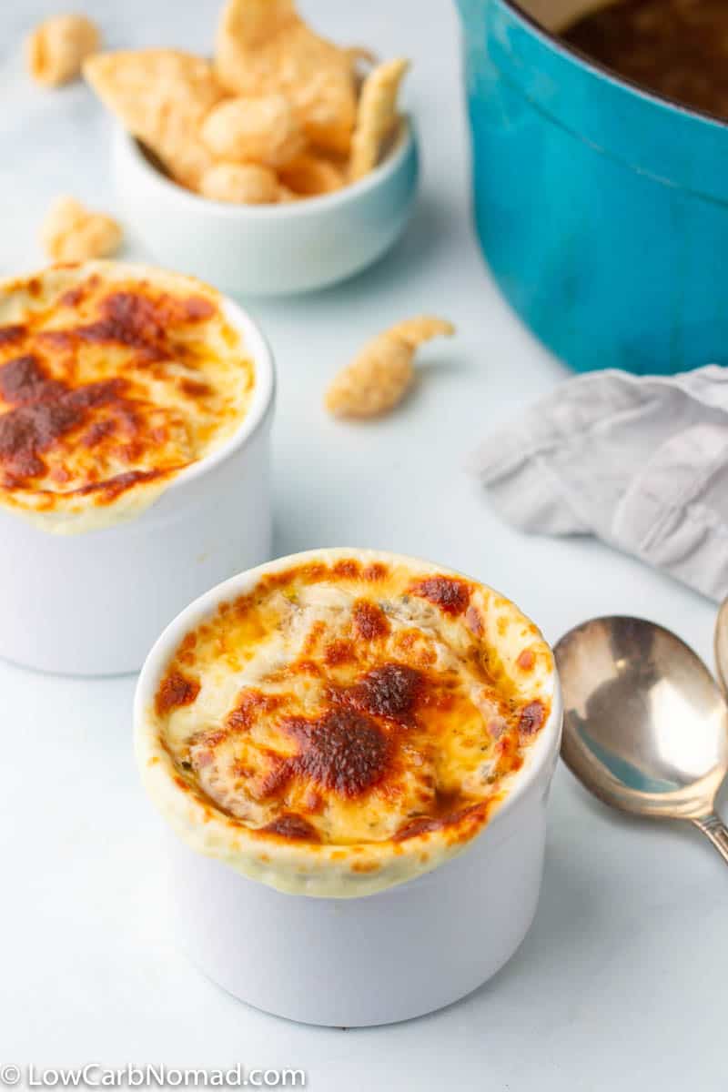 Low Carb Keto French Onion Soup • Low Carb Nomad