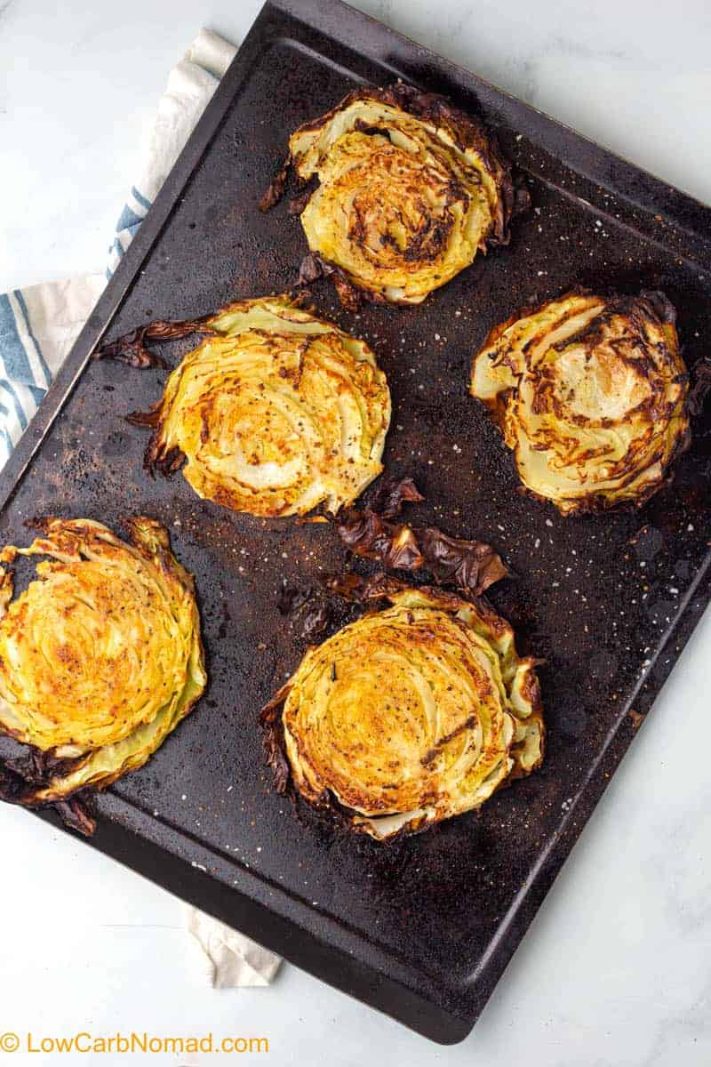 Roasted Cabbage Steaks