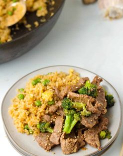 low carb Keto Beef and Broccoli