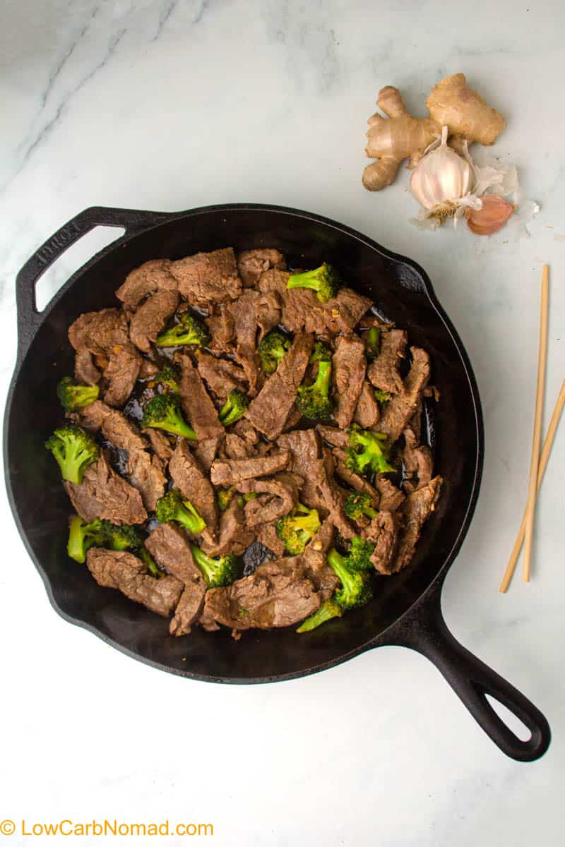 keto beef and broccoli