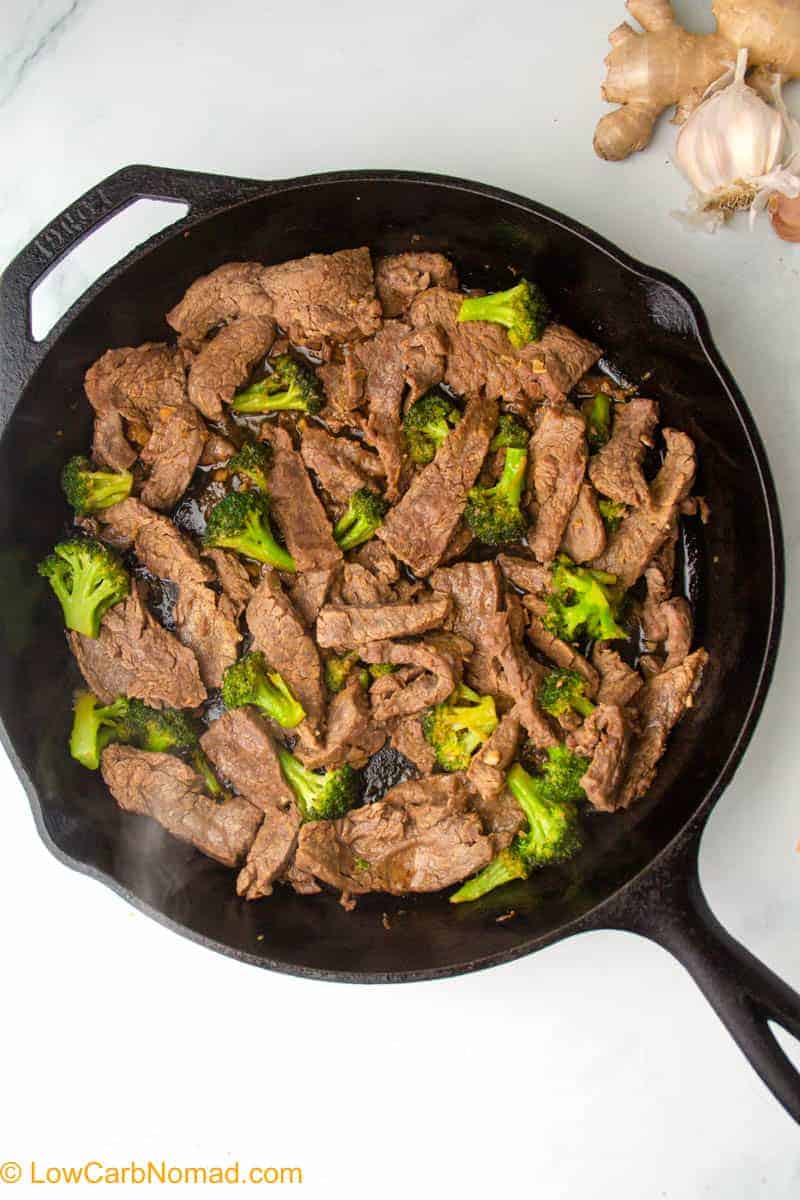 keto beef and broccoli