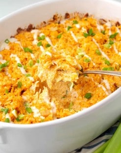 keto Buffalo Chicken Casserole