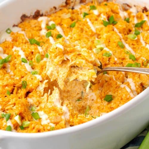 keto Buffalo Chicken Casserole