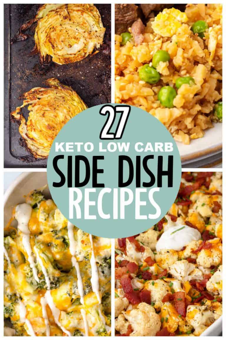 27 Keto Low Carb Side Dish Recipes • Low Carb Nomad