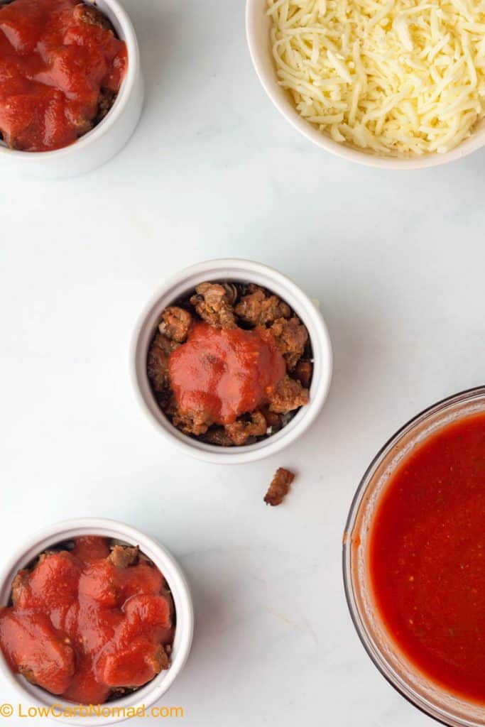 Keto Crustless Deep Dish Pizza • Low Carb Nomad