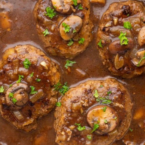 Salisbury Steak with Mushroom Gravy