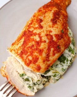 Spinach Stuffed Chicken