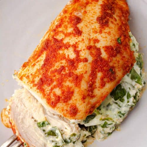 Spinach Stuffed Chicken