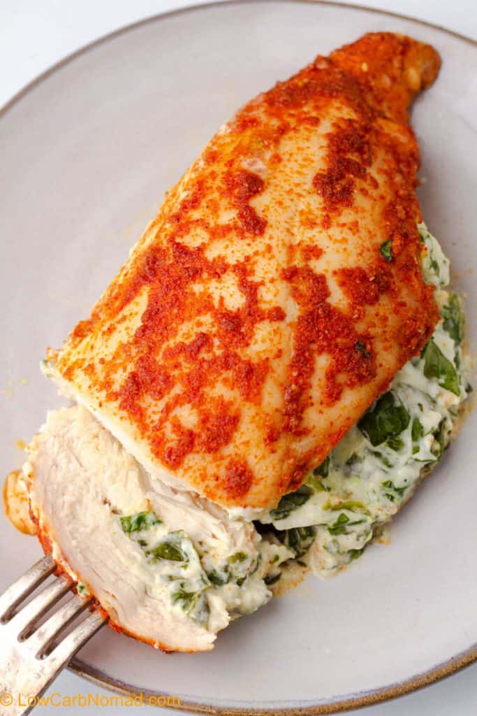 Spinach Stuffed Chicken