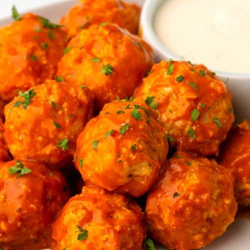 Buffalo Chicken Meatballs