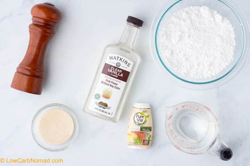 Sugar Free Marshmallows ingredients