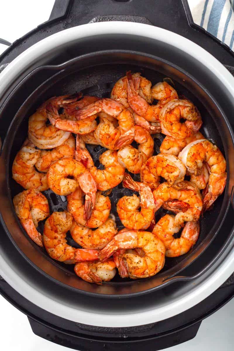 Air Fried Cajun Shrimp - Done in 15 minutes!